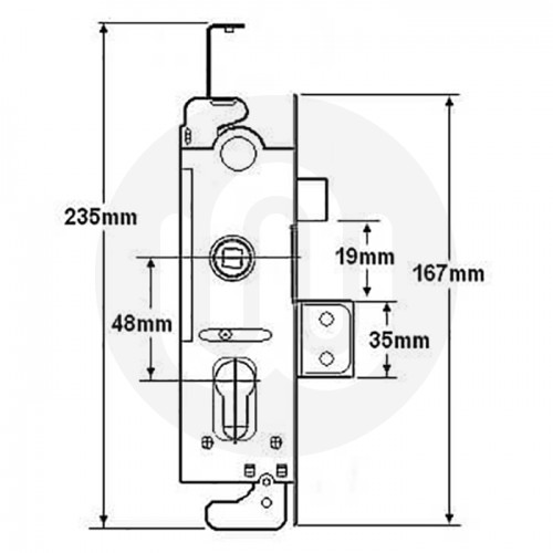 Union Everest Lock Case Large